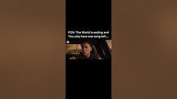 POV: The world is ending and you only have one song left… (Emotional🥺)