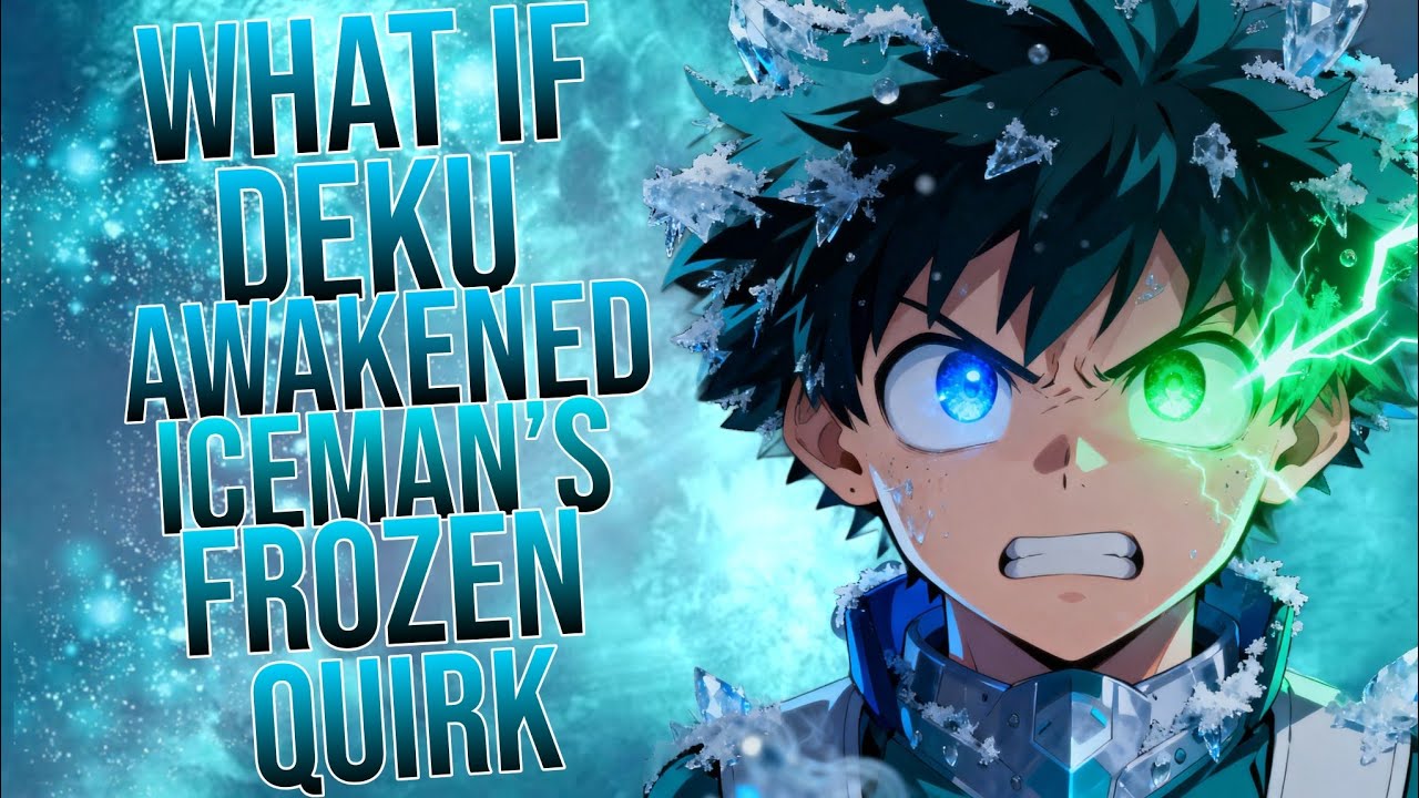 What If Deku Awakened Iceman’s Frozen Quirk? The Coldest Hero Rises