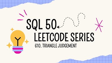Triangle Judgement || Leetcode || SQL50 || #leetcode #sql #coding