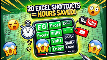 20 Excel Shortcuts That Will Save You Hours!