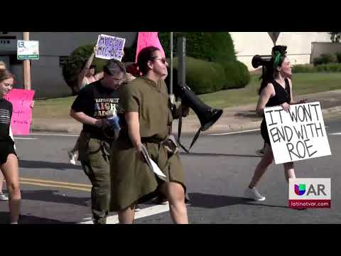 Protesta pro aborto termina con un arresto