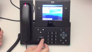 9951 Cisco IP phone tutorial
