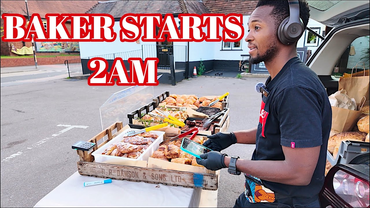 35-year-old Baker woke up at 2am to bake; customers couldn't believe it