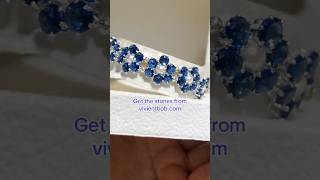 Get the stones from my shop #diybracelet #diamond #stonebeads #diyjewelry #jewellery #handmade #diy