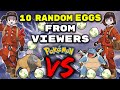 We Hatch 10 RANDOM EGGS To Make A Team Of POKEMON. Then We FIGHT! Pokemon Sword