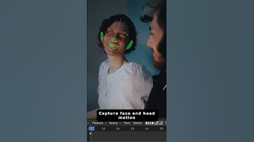 Creating fast and reliable face track #blender #facetracker #vfx