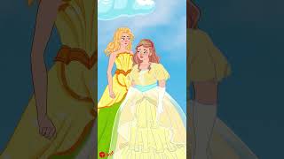 Fat Princess vs Selfish Prince 👩👱 #shorts #viral #fairytales