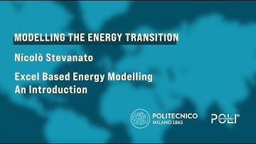 Excel based energy modelling - An introduction (Stevanato)