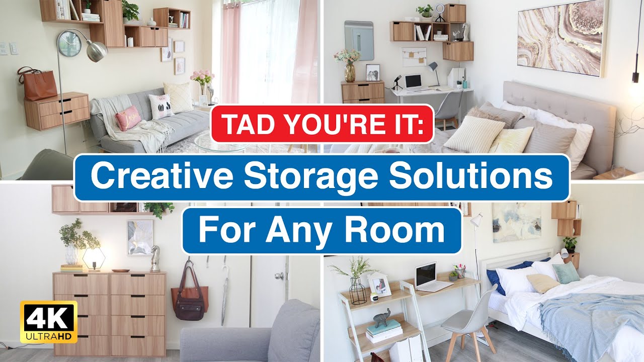 Creative Storage Solutions For Any Room | MF Home TV - YouTube