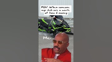 Just shut up 🤐 #capcut #snowmobile #memecut #memes #sledding #snow #funny