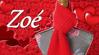 Tuto Echarpe Zoé Au Point Palmette Au Crochet