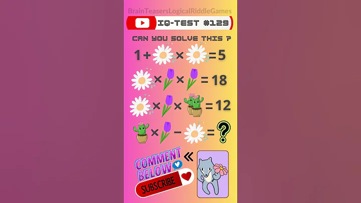 RIDDLES IQ-TEST 🧠 Can You Complete this Puzzle's Challenge ? 😱  #riddles #iqtest #mathgames #shorts