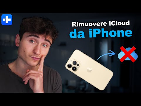 Rimuovere iCloud