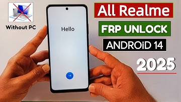 All Realme Android 14 Google/Frp Bypass - Settings Not Open | Share Article Not Working | Without PC