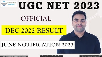 UGC NET JUNE 2023 NOTIFICATION || UGC NET 2023 RESULT || UGC NET FINAL ANSWER KEY 2023