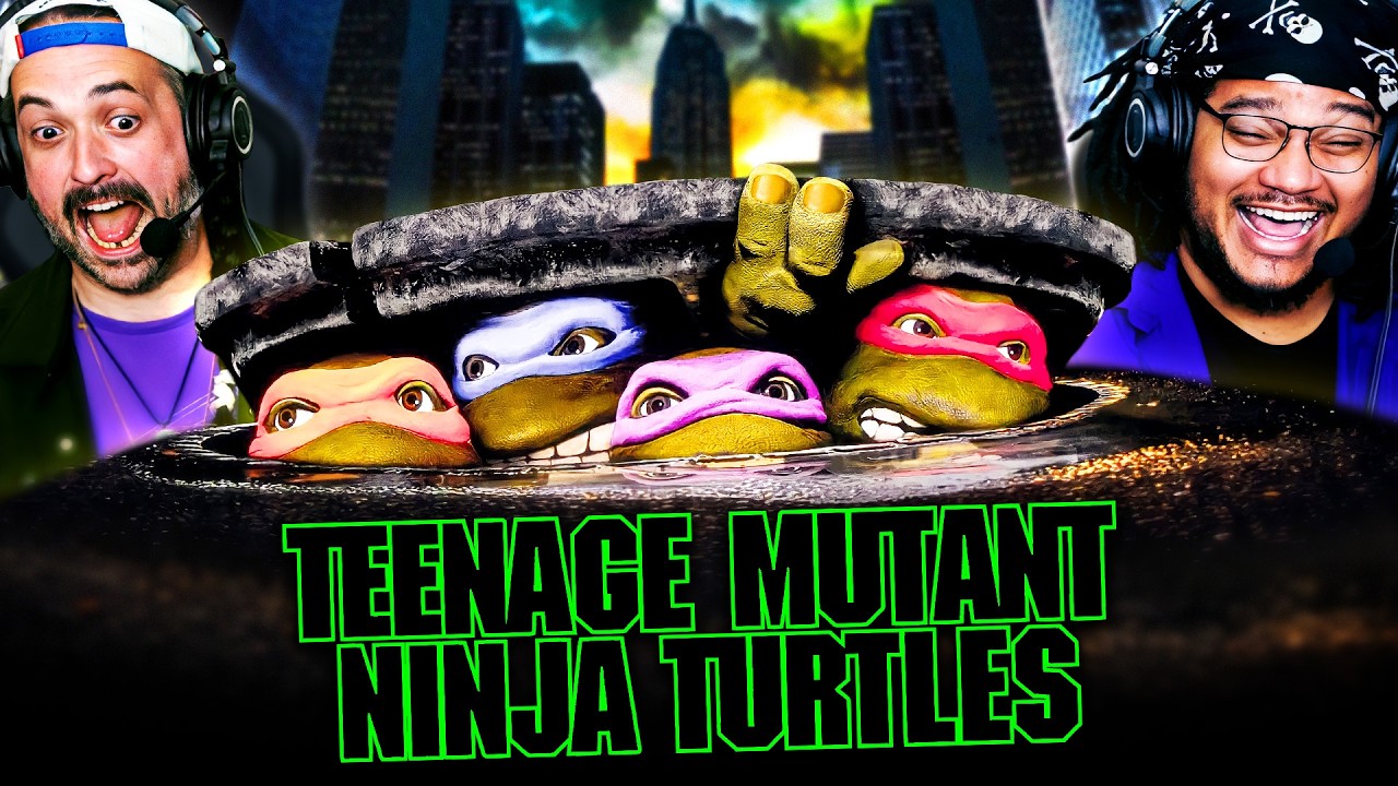 TEENAGE MUTANT NINJA TURTLES (1990) IS SO DANG GOOD!! MOVIE REACTION!! TMNT 1990