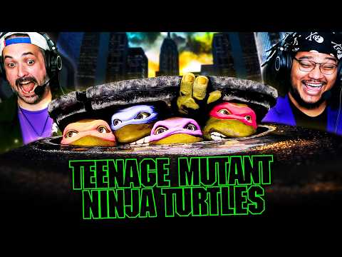 TEENAGE MUTANT NINJA TURTLES 1990 IS SO DANG GOOD MOVIE REACTION TMNT 1990