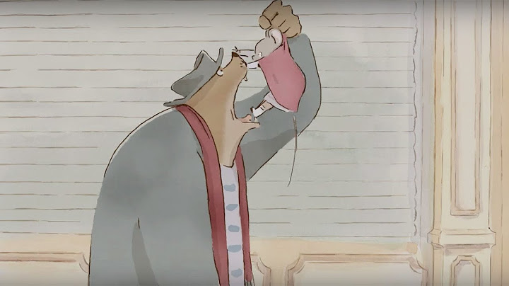 映画「くまのアーネストおじさんとセレスティーヌ」予告編　#Ernest et Célestine　#movie