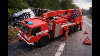 Paper model - Firefighting equipment - Tatra 815-7 AV-20.1 6x6 - by PMHT, Topmodely,1:53, Part 1.