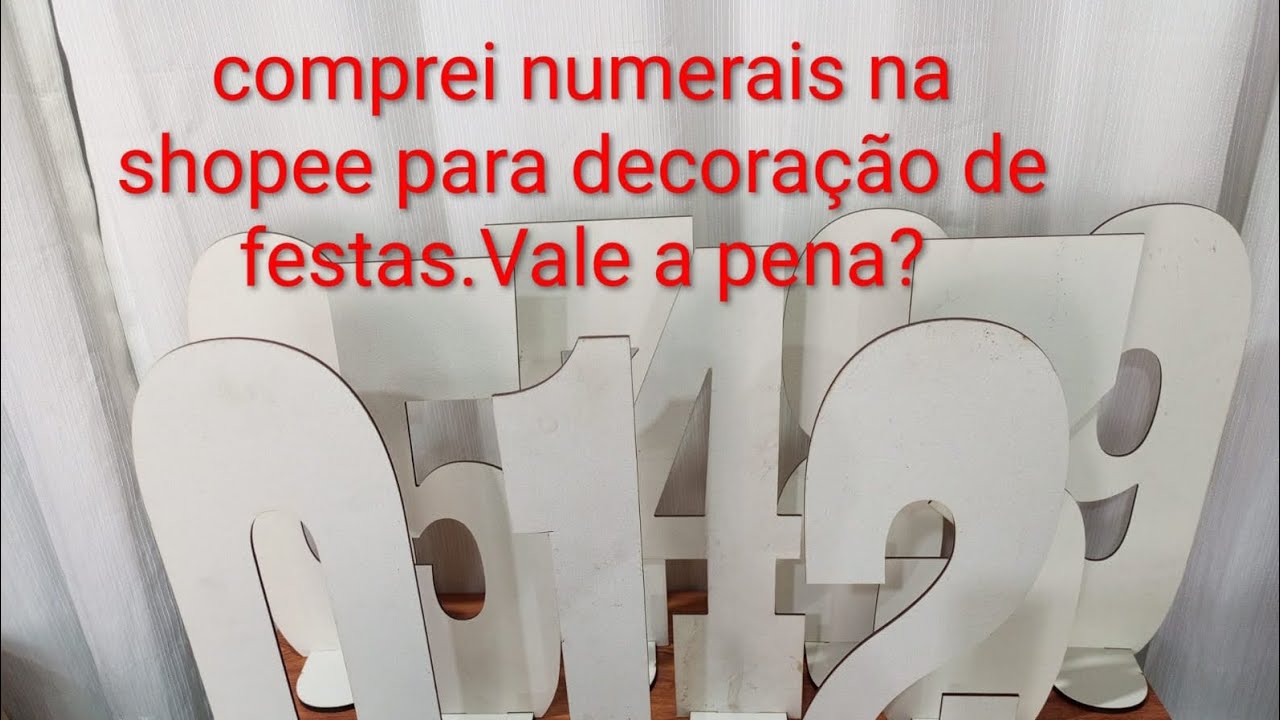 Passo a passo da montagem dos números de MDF e como eu uso no pegue e monte.Vc ganha um pouco +🤑