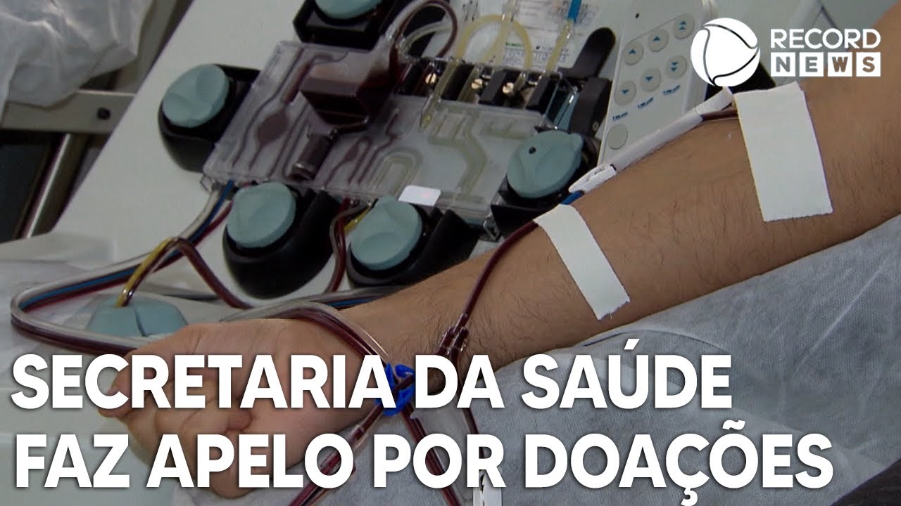 Secretaria de Saúde faz apelo por doações de sangue