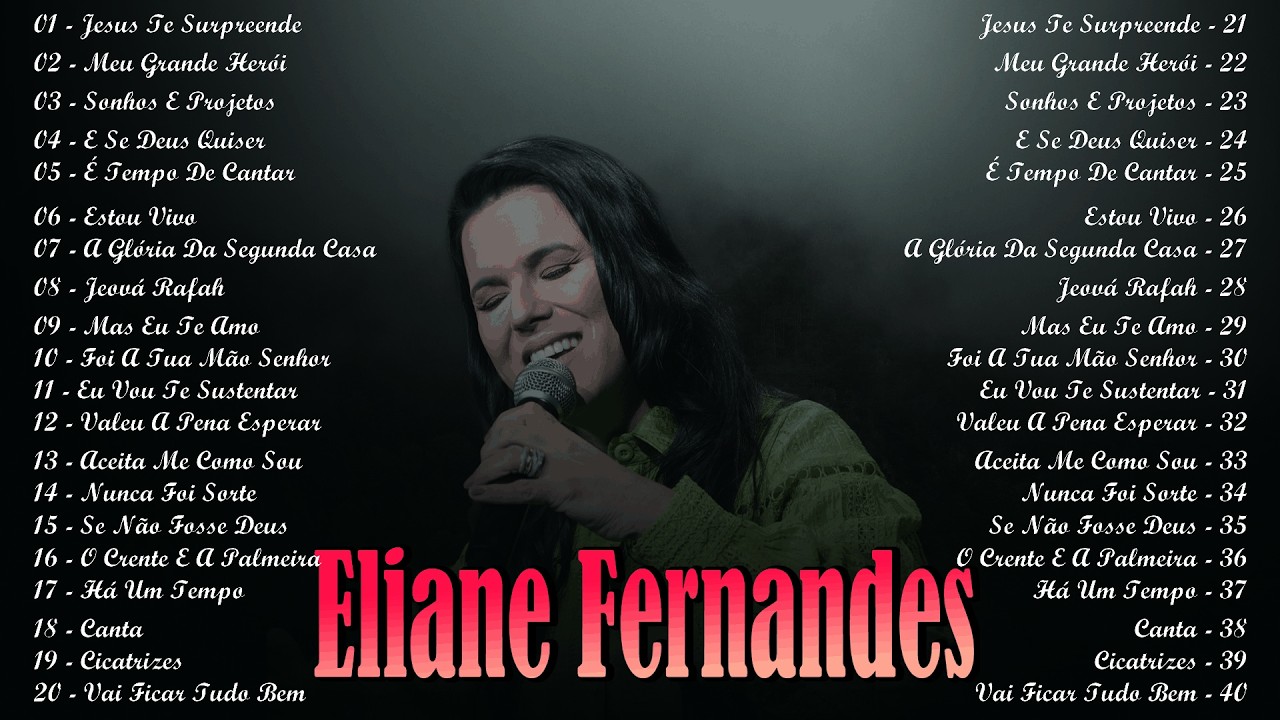 Eliane Fernandes 2026 - Deus Maravilhoso,Canções de Glória e Paz   As Melhores Músicas Gospel 2026