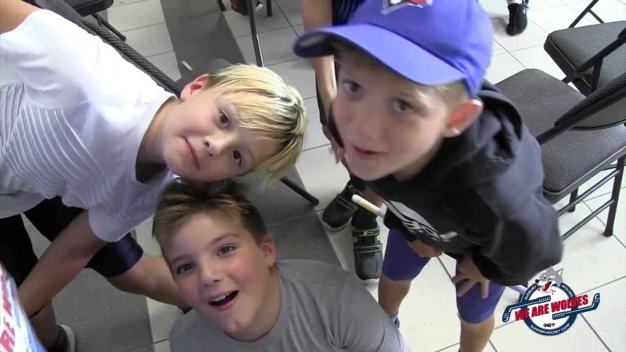 2018 Sudbury Wolves CTV Kids Summer Hockey Camp Overview YouTube