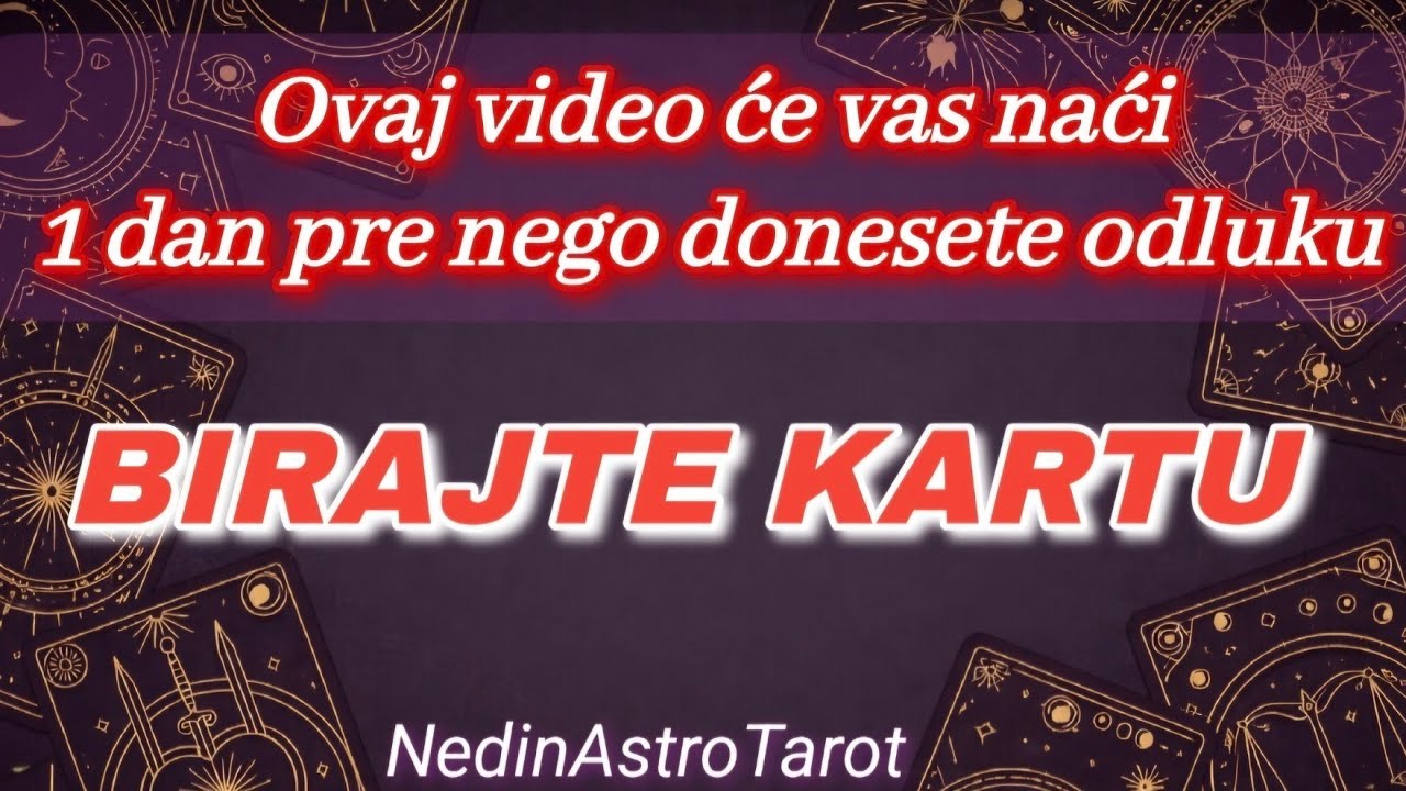 👉 HITNA PORUKA ZA VAS  🎁 BIRAJ GRUPU