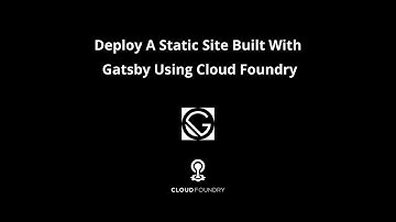 Deploy A Static Site To Kubernetes With Cloud Foundry