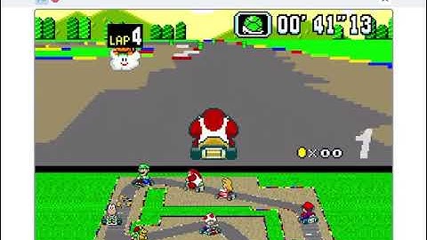 Super Mario Kart v0.3 Scratch in 1’01’76 (PB)