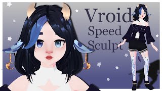 vroid Studiospeed Sculpt  Making Of Destellerdeity