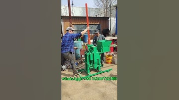 Low cost interlock clay soil brick machine manual compressed earth block machine#brickmakingmachine