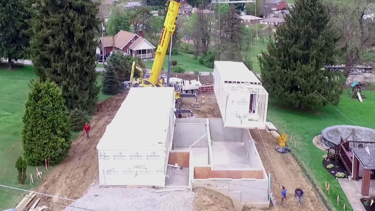 Octane Builders New Modern Modular Home Construction Set Pittsburgh and ...