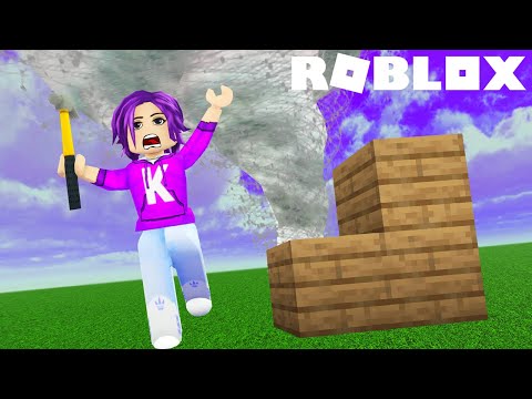 Can We Build to Survive a Natural Disaster?! 🌪️ | Roblox