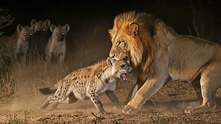 Hyenas Turned on Their Queen… and Threw Her to the Lion