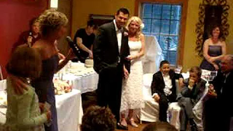 Stacy Hughes cries at toast, Jacey Rocks w/ Poem