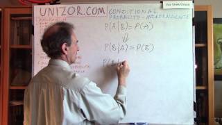 Unizor - Probability - Independent Events
