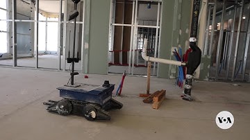 AI-backed autonomous robots monitor construction progress | VOANews
