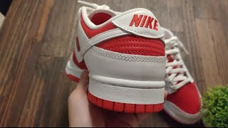 Nike Dunk Low University Redchampionship Red Reverse St Johns