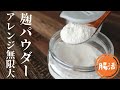 麹パウダー【酵素が生きてる】【塩麹パウダー塩分控えめ】【かけるだけ】【ちょい足し麹】