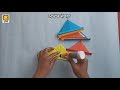 Crown making with colouful paper (Punjabi) | ਰੰਗਦਾਰ ਕਾਗਜ਼ ਨਾਲ ਮੁਕਟ ਬਣਾਉਣਾ