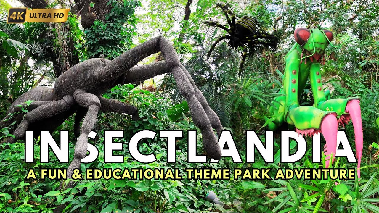 🦋 Insectlandia sa Clark 🇵🇭 Pampanga - A Fun & Educational Theme Park Adventure! 🐞🌿 4K
