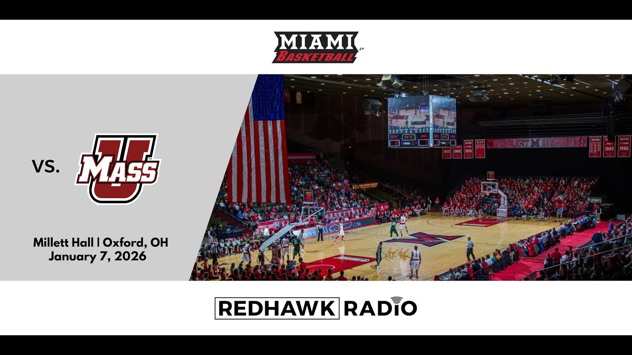 Miami RedHawks Women's Basketball vs UMass Minutewomen (Miami Student Radio Feed)