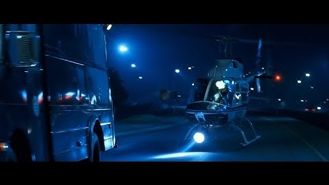 Terminator 2: Judgment Day 1991 | The T-1000 chasing John Connor & Company in a Helicopter |