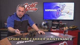 Spare tire Carrier Maintenance Update Spare Tire Wheel Carrier Hoist Winch Repair For Under 10 Truck Van Suv