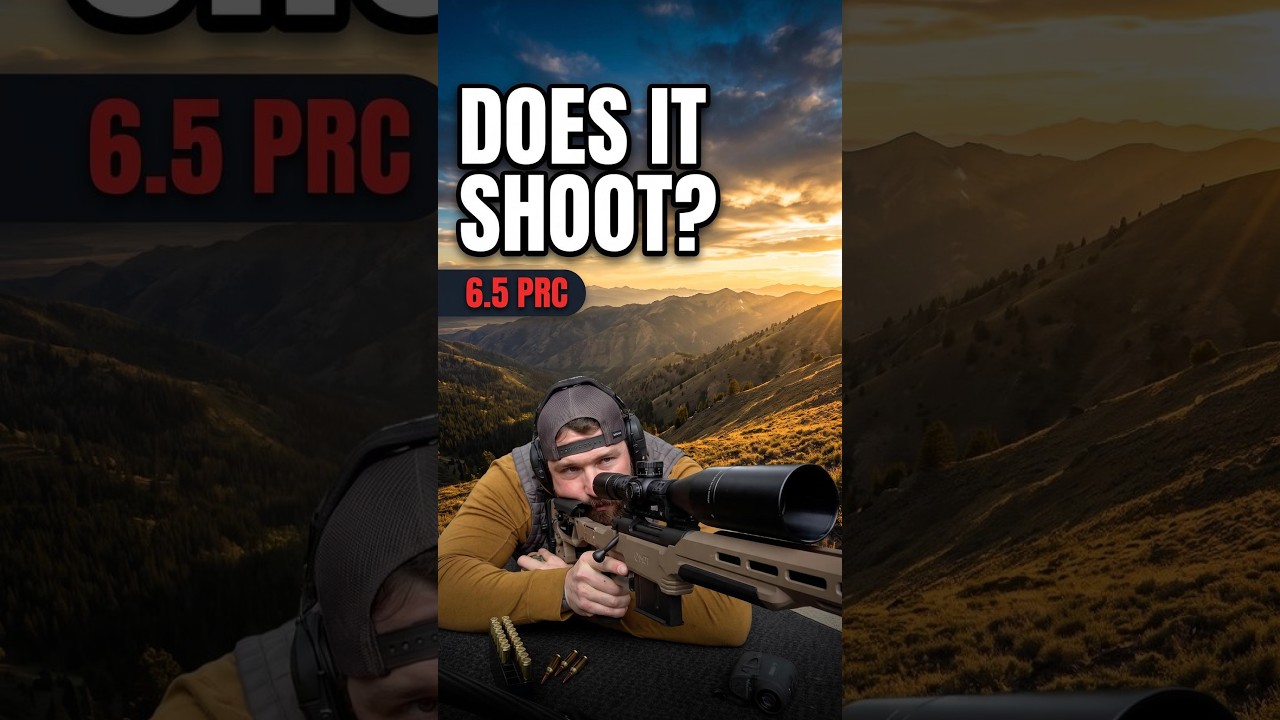 I Built a 6.5 PRC From Scratch… Does It Shoot?