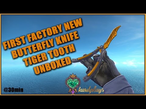 kardplays | First Factory New Butterfly knife Tiger Tooth unboxed?! | Spectrum Case - kardplays | First Factory New Butterfly knife Tiger Tooth unboxed?! | Spectrum Case