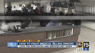 How to fight medical billing errors