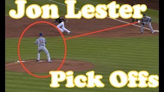 Jon Lester Picking People Off (HD)