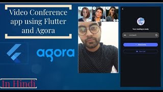 Build Video Conference App using Flutter and Agora [part-2 : Homepage design] screenshot 3